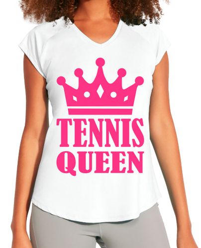 Camiseta deportiva mujer corona de la reina del tenis - latostadora.com - Modalova
