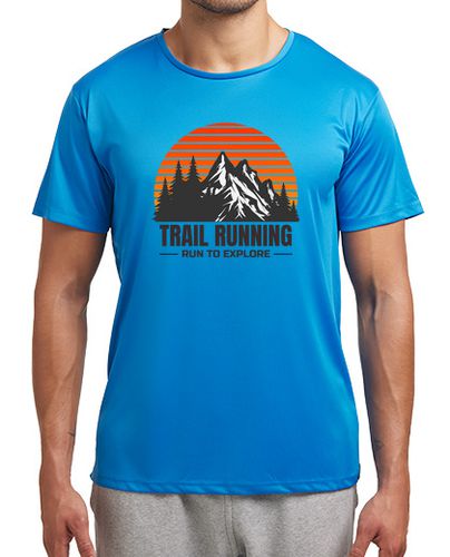 Camiseta Hombre Deportiva trail running - corre para explorar laTostadora - latostadora.com - Modalova