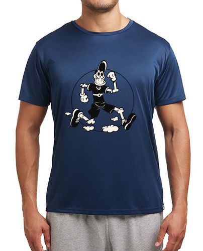 Camiseta deportiva sportyskull - corriendo - latostadora.com - Modalova