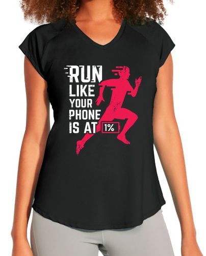 Camiseta Mujer Deportiva corriendo maratón regalo de corredor de laTostadora - latostadora.com - Modalova