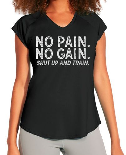 Camiseta deportiva mujer No Pain No Gain - latostadora.com - Modalova