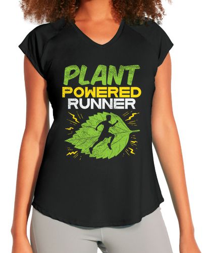 Camiseta mujer corredor alimentado por plantas veganas - latostadora.com - Modalova