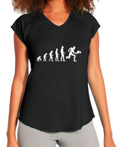 Camiseta deportiva mujer evolución del humor padel padel laTostadora - latostadora.com - Modalova