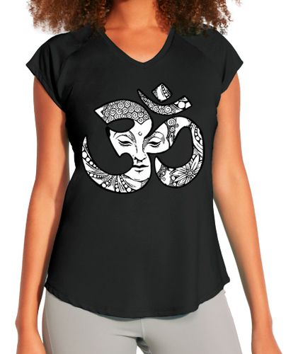 Camiseta Mujer Deportiva Om con Buda laTostadora - latostadora.com - Modalova