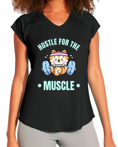 Camiseta Mujer Deportiva ajetreo para el músculo lindo perrito g laTostadora - latostadora.com - Modalova