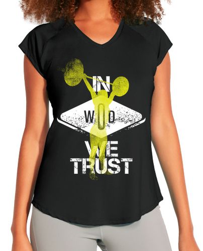 Camiseta Mujer Deportiva In Wod We Trust laTostadora - latostadora.com - Modalova