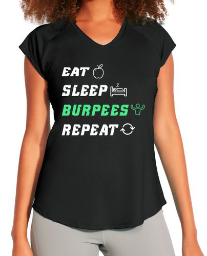 Camiseta deportiva mujer entrenamiento de burpees entrenamiento - latostadora.com - Modalova