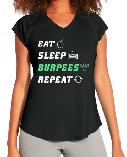 Camiseta Mujer Deportiva entrenamiento de burpees entrenamiento laTostadora - latostadora.com - Modalova