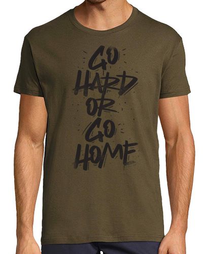 Camiseta Go Hard or Go Home - latostadora.com - Modalova