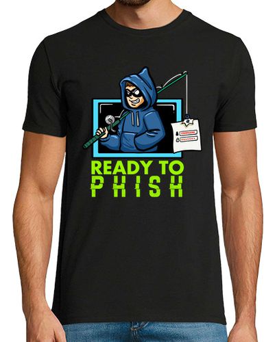 Camiseta hacking listo para phishing ciberseguridad hacker - latostadora.com - Modalova
