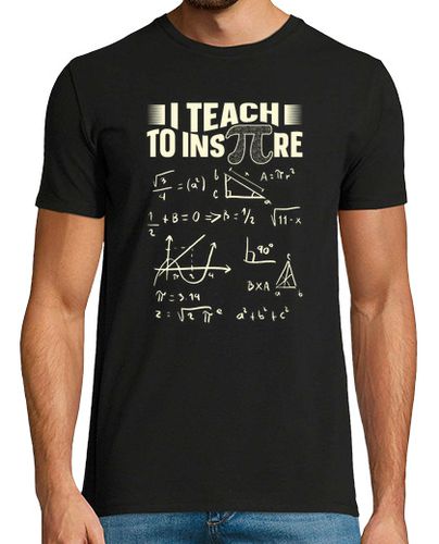 Camiseta Hombre Manga Corta Math Teacher Pi Day Teaching Inspire Pi Day laTostadora - latostadora.com - Modalova