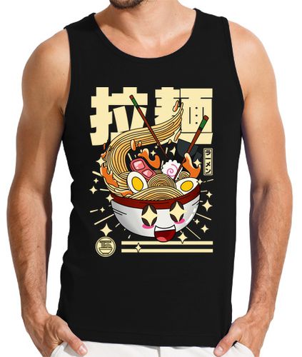 Camiseta Hombre Sin Mangas ramen extra lindo laTostadora - latostadora.com - Modalova