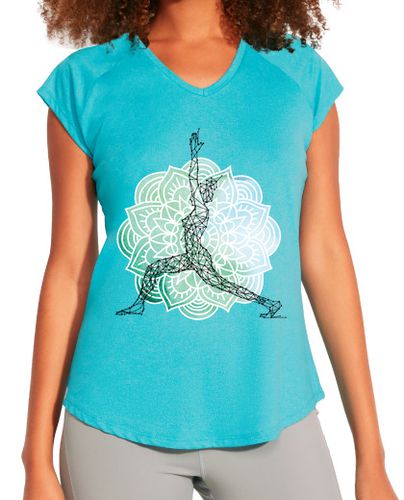 Camiseta deportiva mujer Yoga mandala - latostadora.com - Modalova