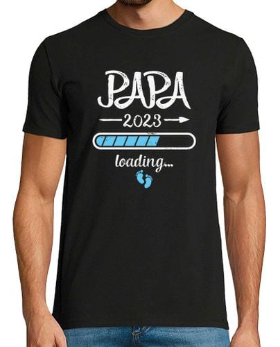 Camiseta Hombre Manga Corta Papa 2023 Loading pregnancy father birth laTostadora - latostadora.com - Modalova