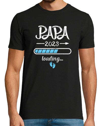 Camiseta Papa 2023 Loading pregnancy father birth - latostadora.com - Modalova