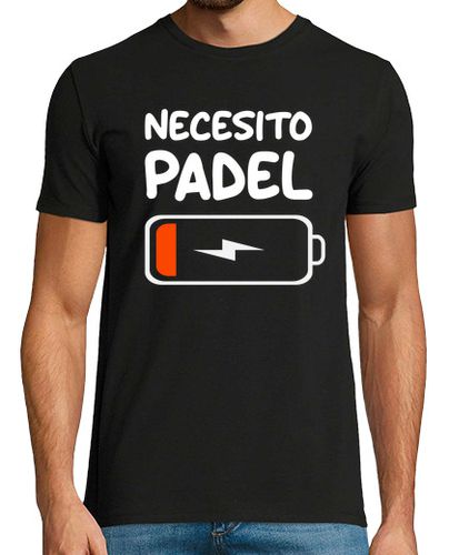 Camiseta necesito padel tenis batería baja - latostadora.com - Modalova