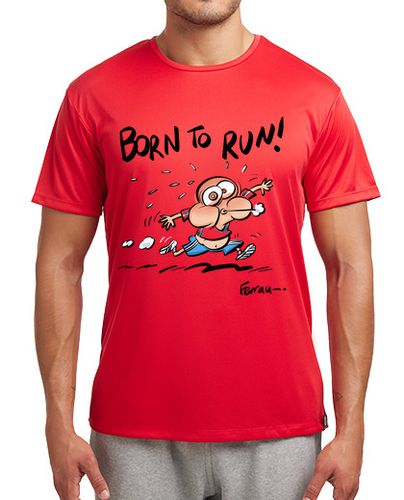 Camiseta deportiva Born to run laTostadora - latostadora.com - Modalova