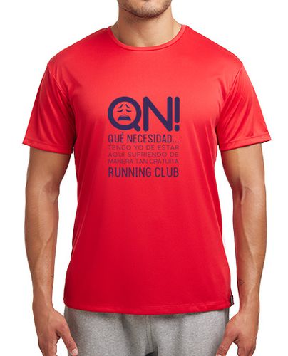 Camiseta Hombre Deportiva Qué Necesidad Running Club laTostadora - latostadora.com - Modalova