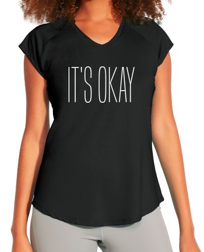 Camiseta deportiva mujer It is Okay - Gym Fitness Club - latostadora.com - Modalova