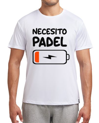Camiseta deportiva necesito padel tenis batería baja - latostadora.com - Modalova