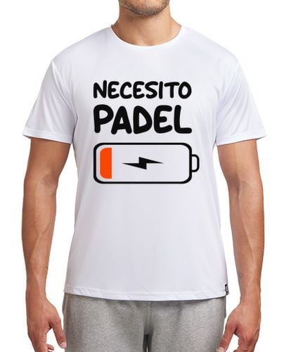 Camiseta deportiva necesito padel tenis batería baja laTostadora - latostadora.com - Modalova