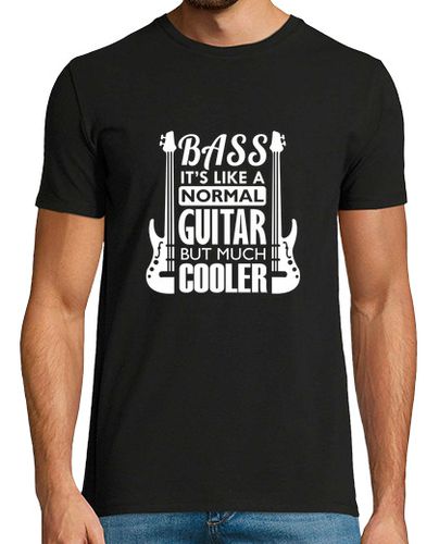 Camiseta el bajo es como una guitarra normal regalo divertido de bajista - latostadora.com - Modalova