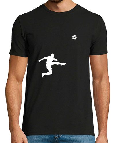Camiseta Soccer Player Silhouette Football Lover - latostadora.com - Modalova