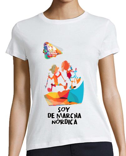 Camiseta mujer Marcha Nordica - latostadora.com - Modalova