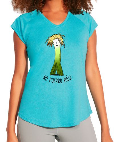 Camiseta deportiva mujer No puerro más - camiseta deportiva mujer laTostadora - latostadora.com - Modalova