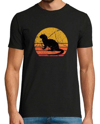 Camiseta Retro Sun Otter Animal Gift - latostadora.com - Modalova