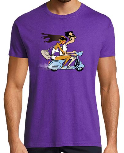 Camiseta Hombre Manga Corta pareja moto laTostadora - latostadora.com - Modalova