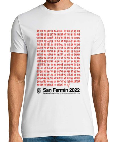 Camiseta San Fermín 2022 camiseta blanca chico - latostadora.com - Modalova