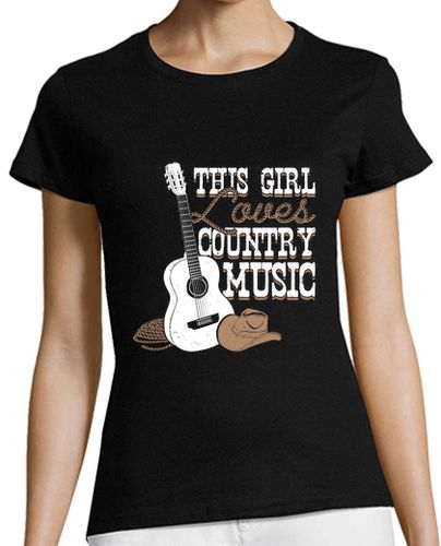 Camiseta mujer esta chica ama la musica country laTostadora - latostadora.com - Modalova