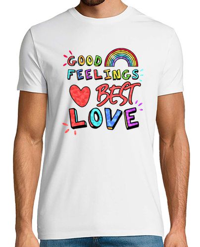 Camiseta Buenos sentimientos el mejor amor - latostadora.com - Modalova