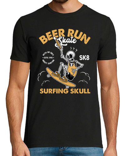 Camiseta BEER RUN BLK laTostadora - latostadora.com - Modalova