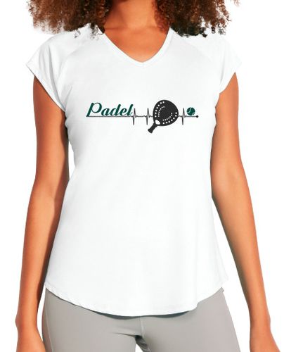 Camiseta Mujer Deportiva jugando al pádel entrenamiento corazón laTostadora - latostadora.com - Modalova