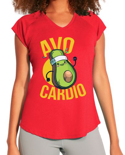 Camiseta Mujer Deportiva aguacate aguacate comida juego de palab laTostadora - latostadora.com - Modalova