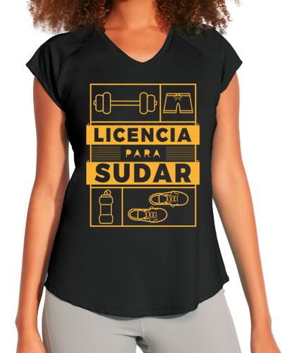 Camiseta deportiva mujer Licencia para Sudar - latostadora.com - Modalova