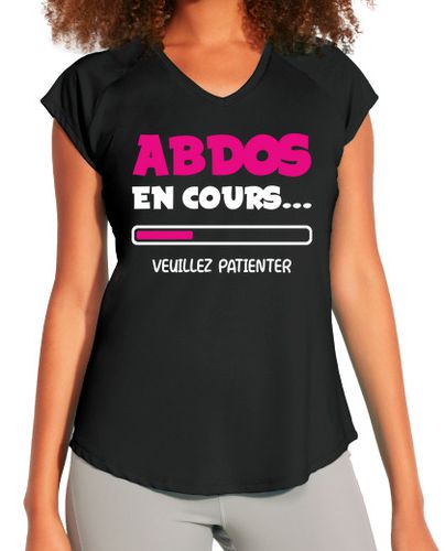 Camiseta deportiva mujer abs en clase regalo - latostadora.com - Modalova