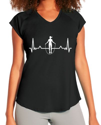 Camiseta Mujer Deportiva saltar la cuerda latido del corazón lín laTostadora - latostadora.com - Modalova