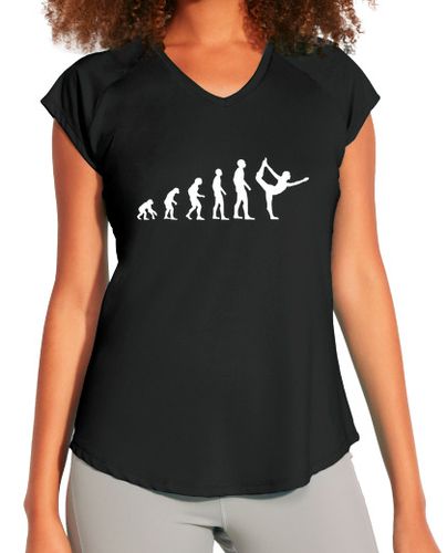 Camiseta deportiva mujer evolución gimnasio humor gimnasia - latostadora.com - Modalova
