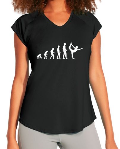 Camiseta deportiva mujer evolución gimnasio humor gimnasia laTostadora - latostadora.com - Modalova