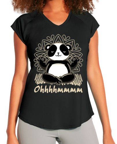 Camiseta deportiva mujer yoga panda meditación qigong gimnasia laTostadora - latostadora.com - Modalova