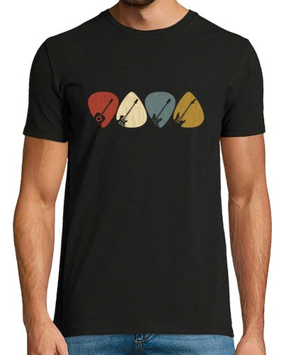 Camiseta Hombre Manga Corta regalo de púa de guitarra para guitarri laTostadora - latostadora.com - Modalova