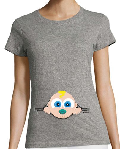 Camiseta mujer Se sale el bebé - latostadora.com - Modalova