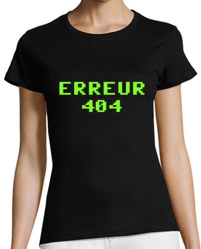Camiseta mujer error 404 codificador informático geek - latostadora.com - Modalova