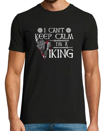 Camiseta no puedo mantener la calma soy una cultura celta vikinga - latostadora.com - Modalova