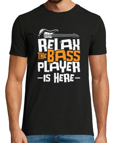 Camiseta Hombre Manga Corta Bass Player Instrument Bass Guitar Bassist laTostadora - latostadora.com - Modalova