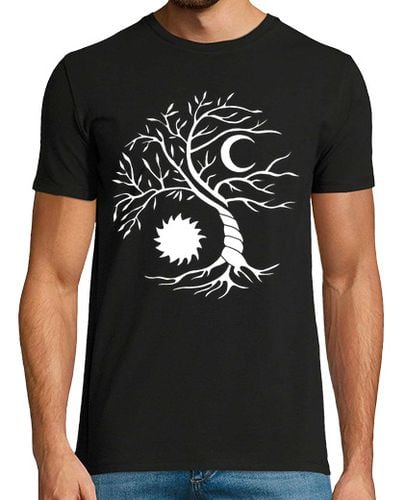 Camiseta Hombre Manga Corta árbol de la vida sol y luna laTostadora - latostadora.com - Modalova