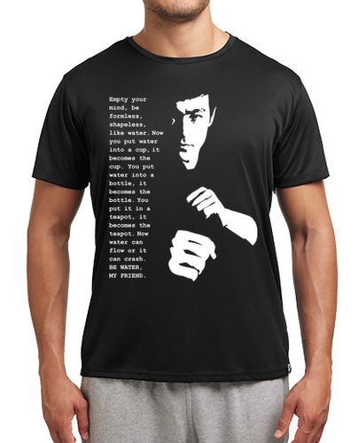 Camiseta Bruce Lee - Be Water My Friend - latostadora.com - Modalova